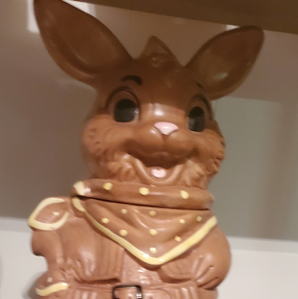 Twin winton rare cookie jar gunslinger rabbit